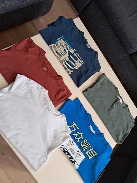 4+1tricka v.128/134, h&m,128