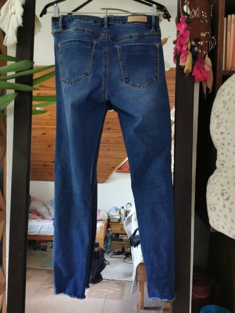 Skinny rifle s vysokým pasom, stradivarius,36