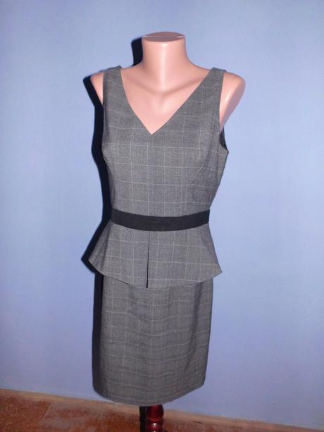 Karované šaty, new look,40