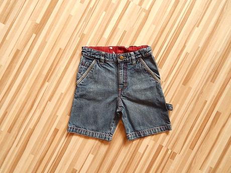 Riflové krátke nohavice, h&m,92