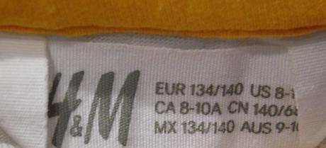 Tričká s dinosaurami, h&m,134