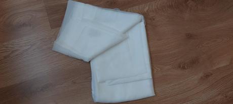 Biele záclony 2ks 140x260 cm, 