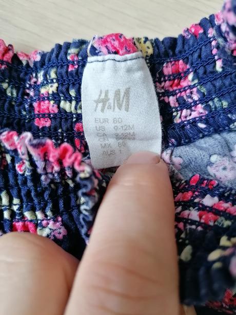Letný dievčenský overal 80, h&m,80