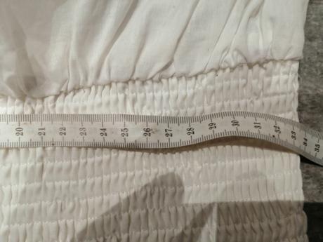 Madeirové maslovobiele šaty vm, podšívka na sukni, zara,m