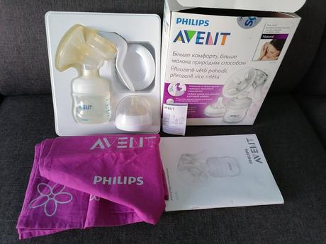 Odsávačka avent philips, zástera na kojenie a náhr, 