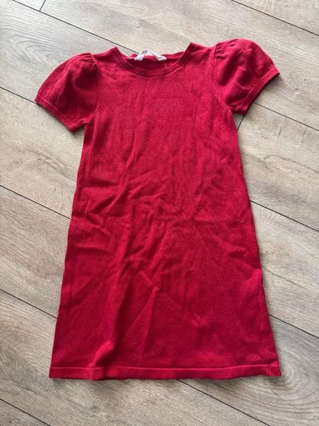 Šaty s trblietavou niťou, h&m,140