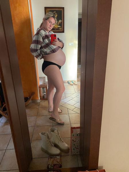 Klesnutie bruška v 34. týždni