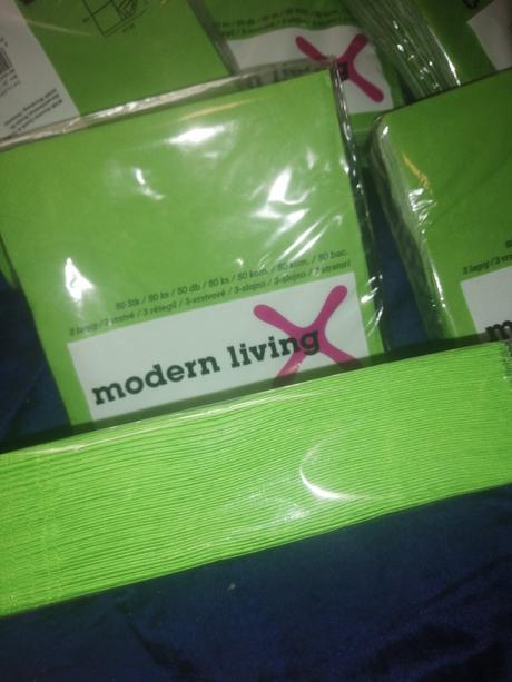 Servitky zelene 6 bal, 