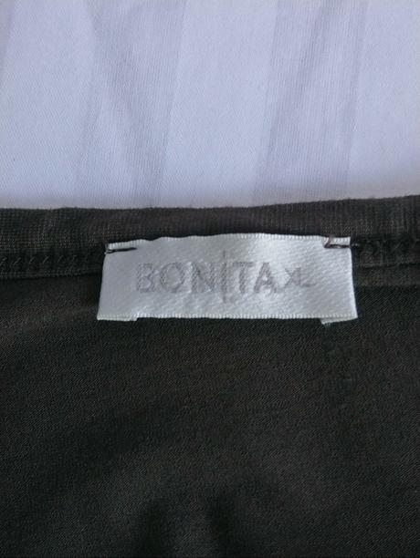 Dámsky hnedo zelený elastický top, bonita, xl