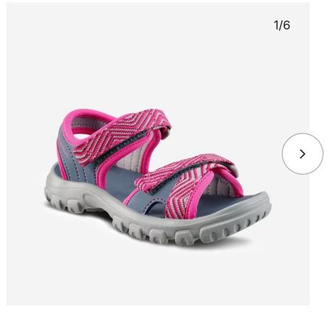 Sandálky 24/25, decathlon,24 / 25