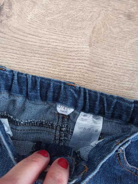 Riflová sukňa, pepco,104