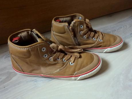 Chlapč. kožené topánky zara 34/35, zara,34