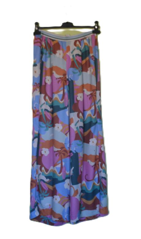 Široké dámske nohavice veľ. m, m