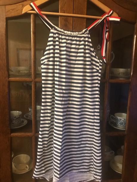 Letne pruhované šaty, m