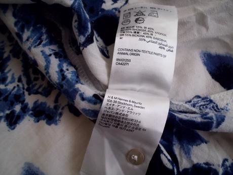 Blúzka-tunika, h&m,m