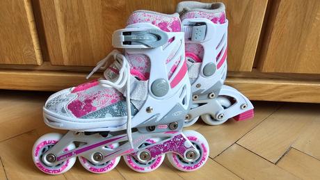 Korčule 2v1 (kolieskové&ľadové), veľkosť 27-30, 27