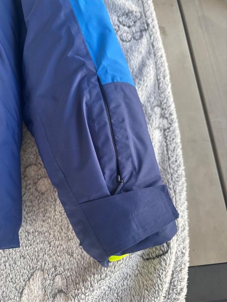 Teplá lyžiarska bunda, decathlon,164