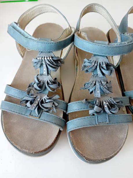 Dievčenské sandálky pre dvojičky 34, 34