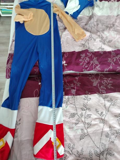 Kostým ježko sonic, 