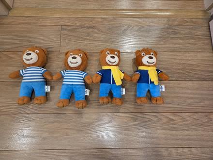 Brumik plyšove hračky, 