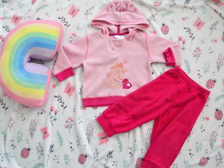 Flísová teplučká súprava-74/80, 74