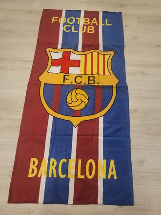 Osuška fc barcelona - použitá raz, 