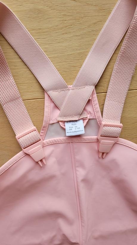 Nohavice do dažďa, lindex,98