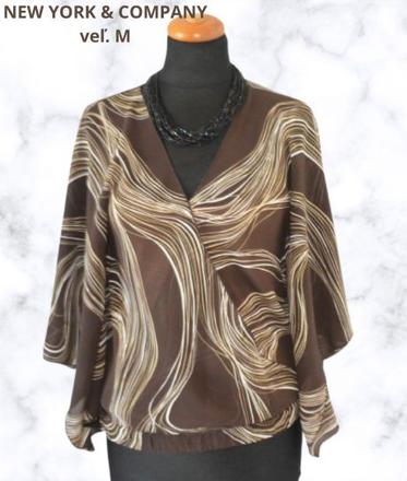 Šifonová blúzka new york & company, veľ. m, m