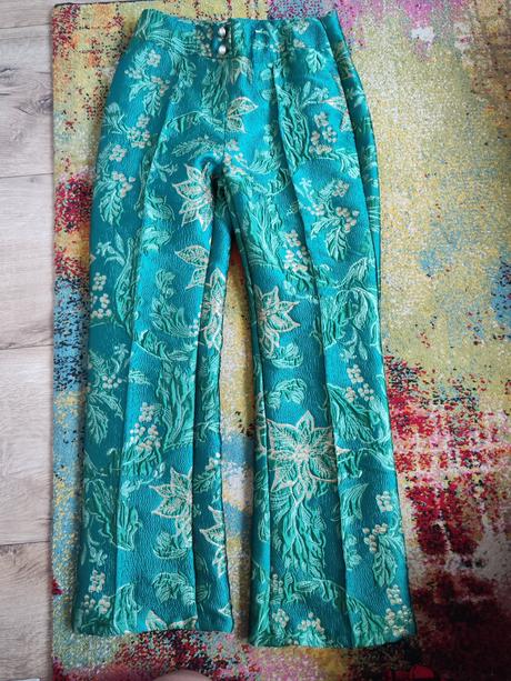 Saténové nohavice, reserved,164