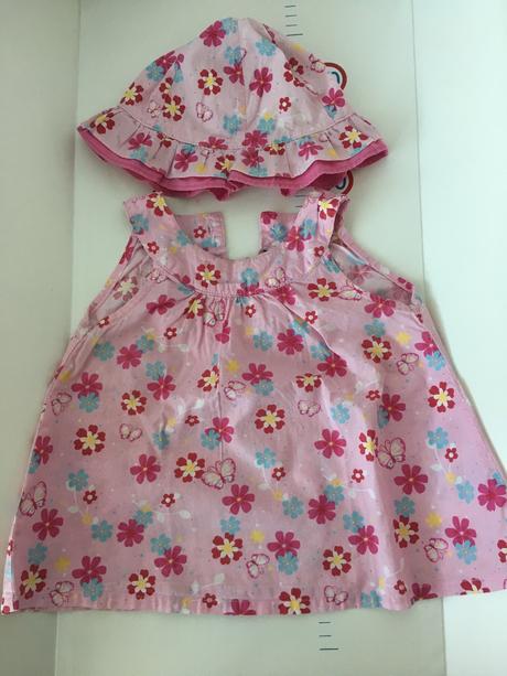 Šaty s klobúkom, lupilu,80