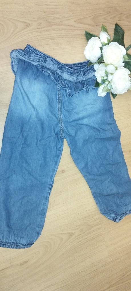 Zateplené rifle s volánikmi, f&f,92