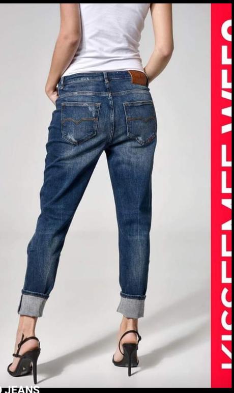 Retro jeans rifle, s