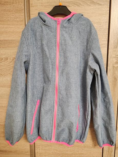 Dievčenská sofshellova bunda 146/152, 146