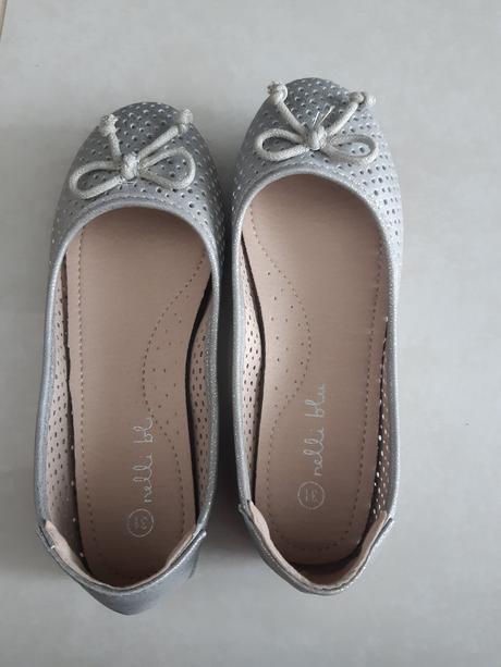 Predam balerinky sive,strieborne, nelli blu,31
