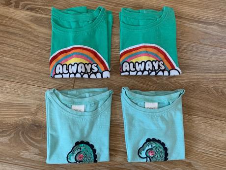 Tričko next dvojičky dvojmo, next,74