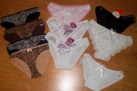 Dámske nohavičky motýlik, l / m / s