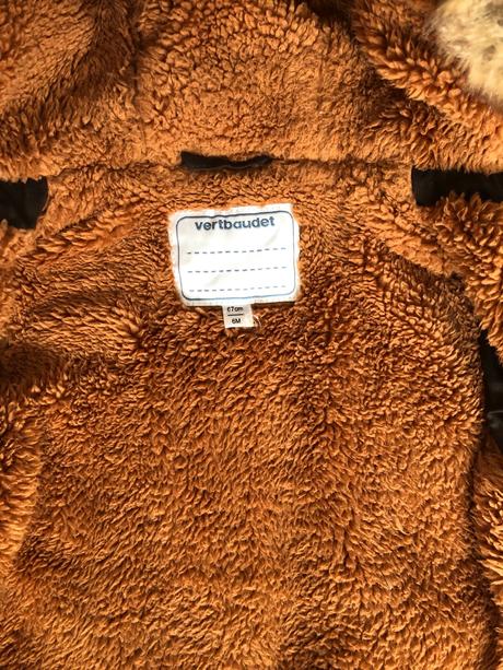 Zimná bunda pre bábätko (parka ), vertbaudet,68