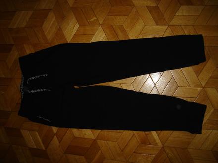 Čierne vzdušné nohavice., c&a,140