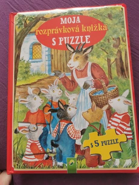 Kniha s puzzle,