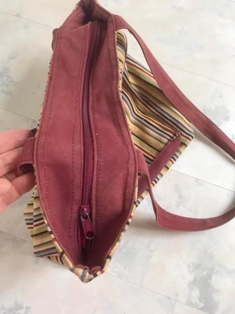 Textiná podšitá taška, 