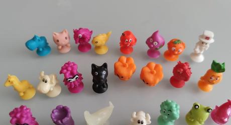 Gumene postavicky z lidl,