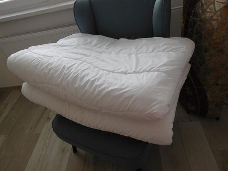 Celoročný biely paplon 220 x 140 cm,, 