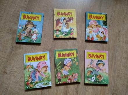 Retro knihy buvinky minirozprávky, 