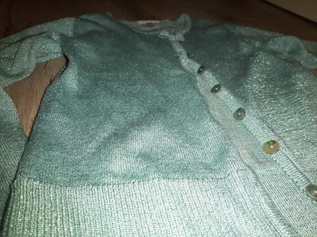 Trblietavý svetrík s pierkami pompdelux, pompdelux,134