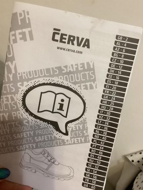 Pracovná obuv zn. červa, 44