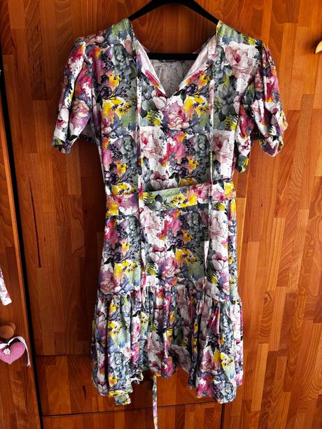 Šaty mama a dcéra, s