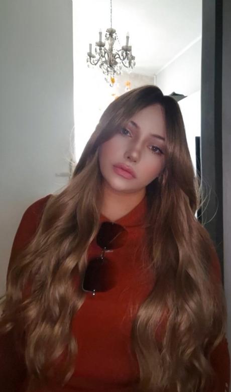 Parochňa rosegold, 