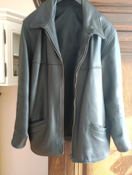 Pánska kožená bunda xl, xl
