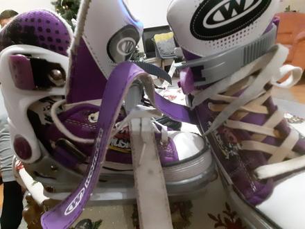 Ķorčule na ľad veľkosť  s (33-36) botaskové, 33