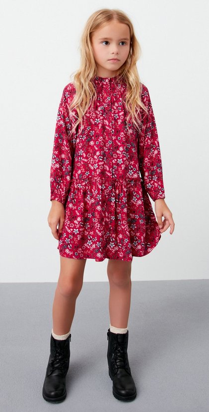 110 next kvietkovane saty,5 r., next,110